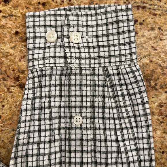 FIRSTWAVE BOYS BUTTON UP PLAID COTTON SHIRT IN SIZE 16 - Picture 2 of 7